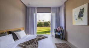 Chambre double dans villa à Marrakech
