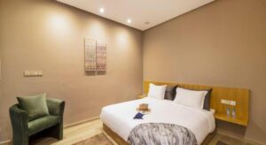 Chambre double dans villa à Marrakech